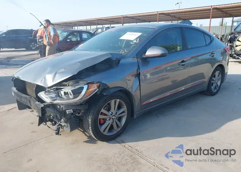 2018 Hyundai Elantra Sel from USA, damaged, VIN 5NPD84LF4JH357719